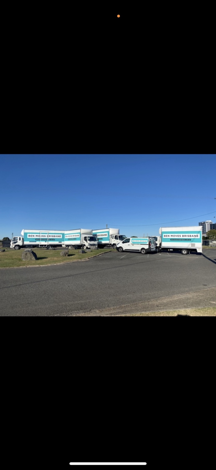 Ben Moves Brisbane trucks and van — your local moving team